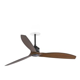 Faro JUST FAN RECESSED M Ventilador de techo negro/nogal - Faro 33395R