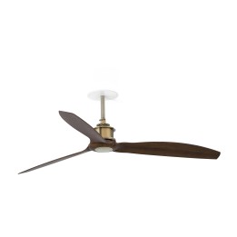 Faro JUST FAN RECESSED M Ventilador de techo oro viejo/nogal - Faro 33398R