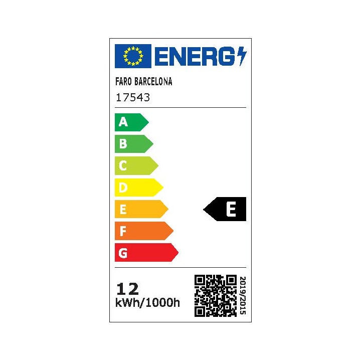 Faro Bombilla G95 E27 mate LED 12W 2700K CRI90 dimable - Faro 17543