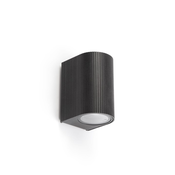 Faro ESTELA Aplique negro 1xGU10 para Exterior - Faro 70322