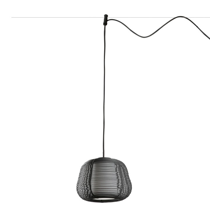 Faro NARITA Sistema colgante negro para Exterior - Faro 72121