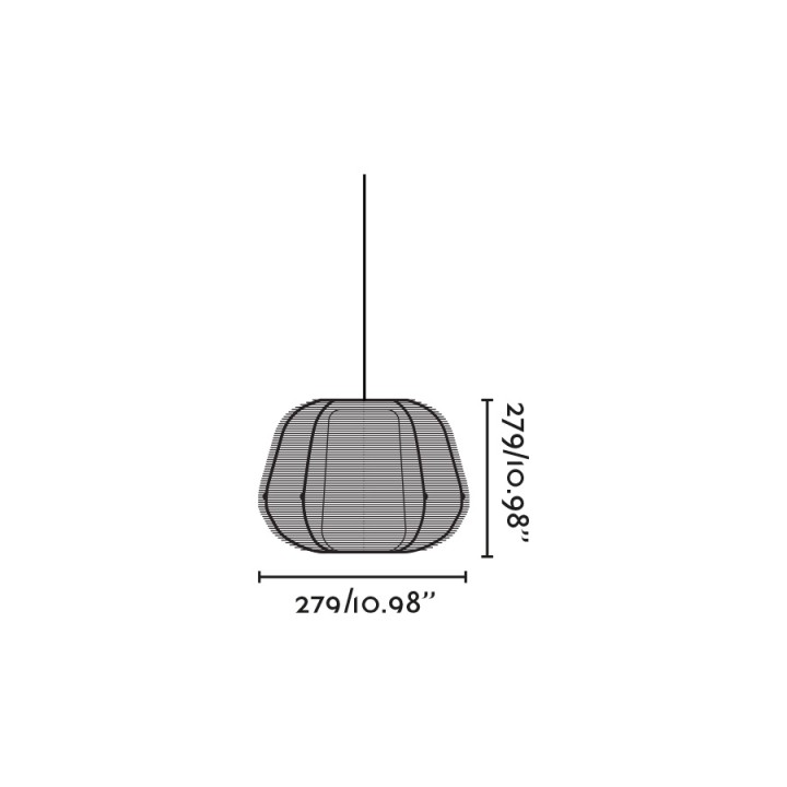 Faro NARITA Sistema colgante marrón óxido para Exterior - Faro 72122