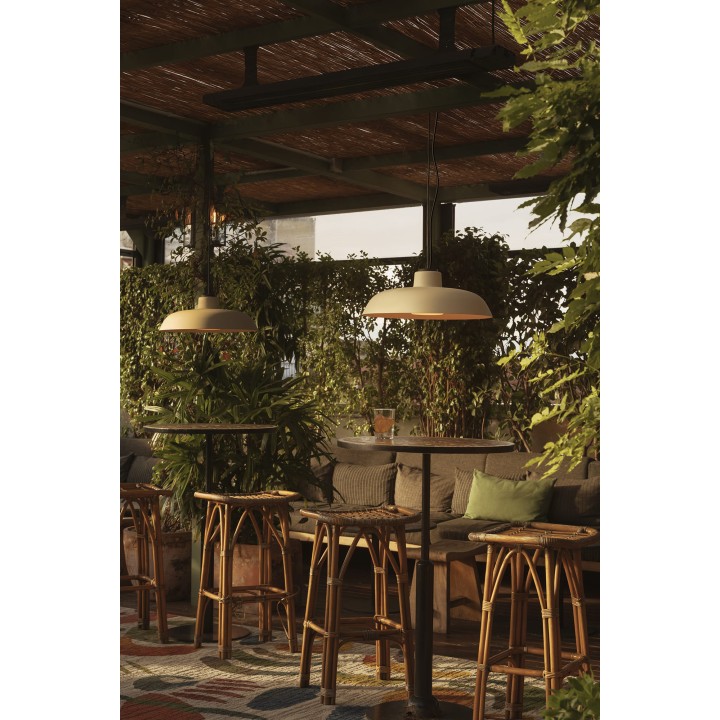 Faro SAGA Sistema colgante beige para Exterior - Faro 72135