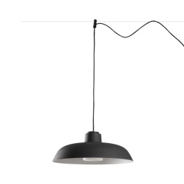 Faro SAGA Sistema colgante negro para Exterior - Faro 72136