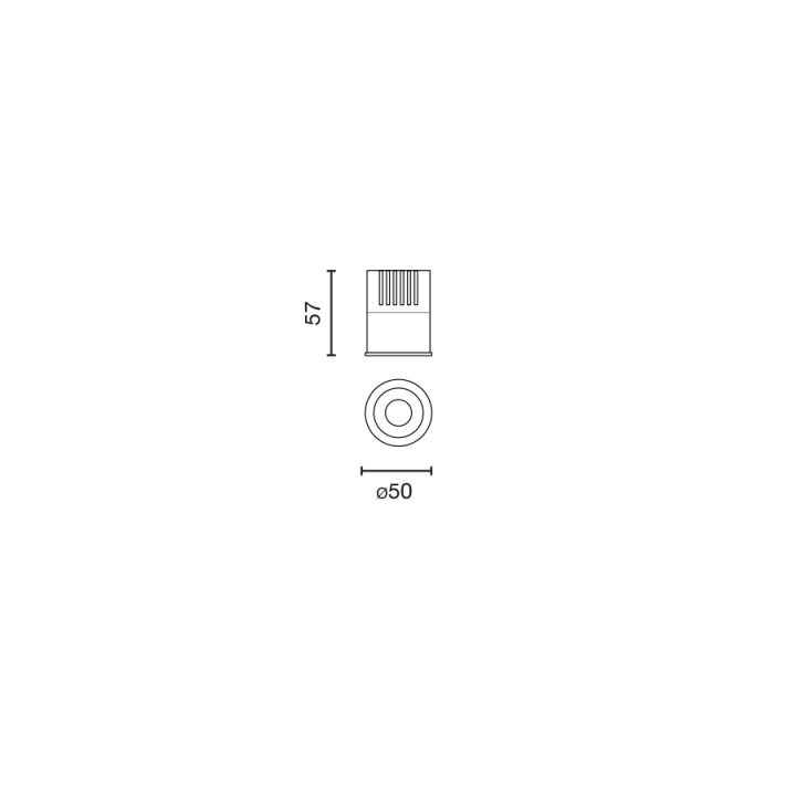 Faro Módulo Faro 7-10W 4000K 36° - Faro 18038