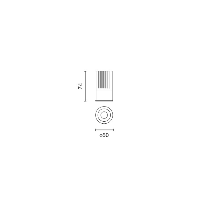 Faro Módulo Faro 15W 2700K 36° - Faro 18039