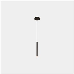 Lámpara Colgante Candle 1 Body Surface LED 3.2W 154lm 2700K Negro Leds C4 00-6017-60-60