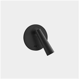 Luz de lectura Gamma Mix&Match Round LED 2.2W 2700K Negro 137lm Leds C4 05-6421-05-05