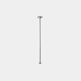 Baliza IP54 Invisible Adjustable LED 10.7 2700K ON-OFF Negro 421lm Leds C4 10-9733-05-CK