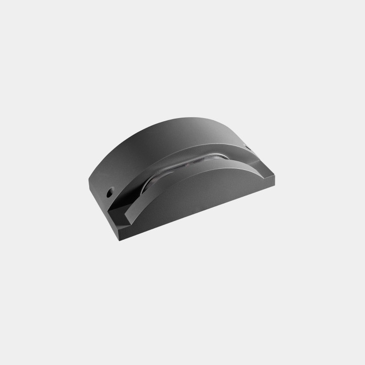 Aplique IP66 FINESTRA LED 5.4 Blanco neutro - 4000K ON-OFF Gris urbano 281lm LedsC4 10-9903-Z5-CM