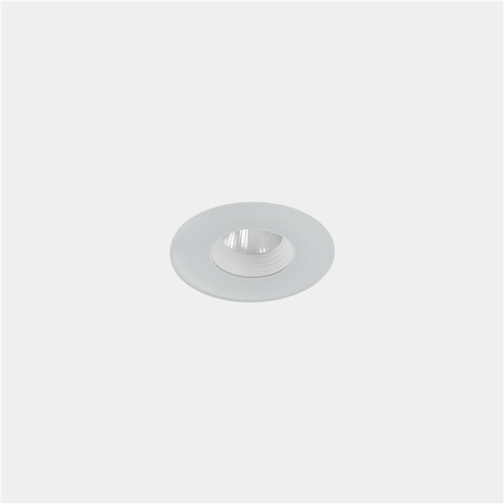 Downlight IP66 Dako Fixed ø80mm LED 7.5 Blanco cálido - 3000K ON-OFF Blanco 502lm Leds C4 15-E035-14-CL
