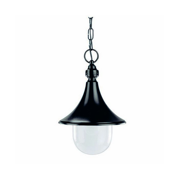 Lámpara Colgante para Exterior TROM IP43 60W E27 Negro