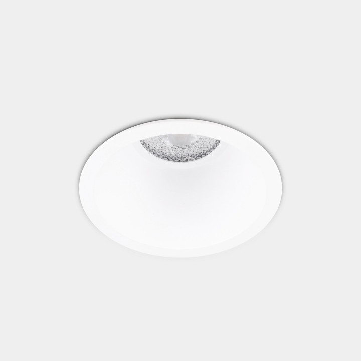 Downlight Lite Deep Fix ø88mm 8.5 Blanco cálido - 3000K CRI 90 33º DALI-2/PUSH Blanco IP54 662lm Leds C4 90-8079-14-DS