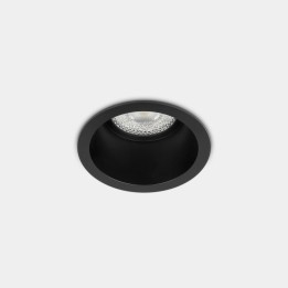 Downlight Lite Deep Fix ø70mm 8.5 Blanco cálido - 2700K CRI 90 34º DALI-2/PUSH Negro IP54 556lm Leds C4 90-A026-60-DS