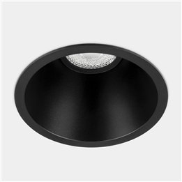 Downlight Lite Deep Fix Ø105mm 8.5 Blanco cálido - 3000K CRI 90 34º DALI-2/PUSH Negro IP54 592lm Leds C4 90-A030-60-DS