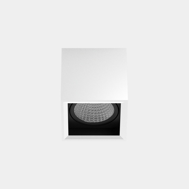 Plafón Multidir Evo Big Single Surface 18.2 Blanco cálido - 3000K CRI 90 ON-OFF Blanco IP20 2042lm Leds C4 AU22-18W9F1OS14