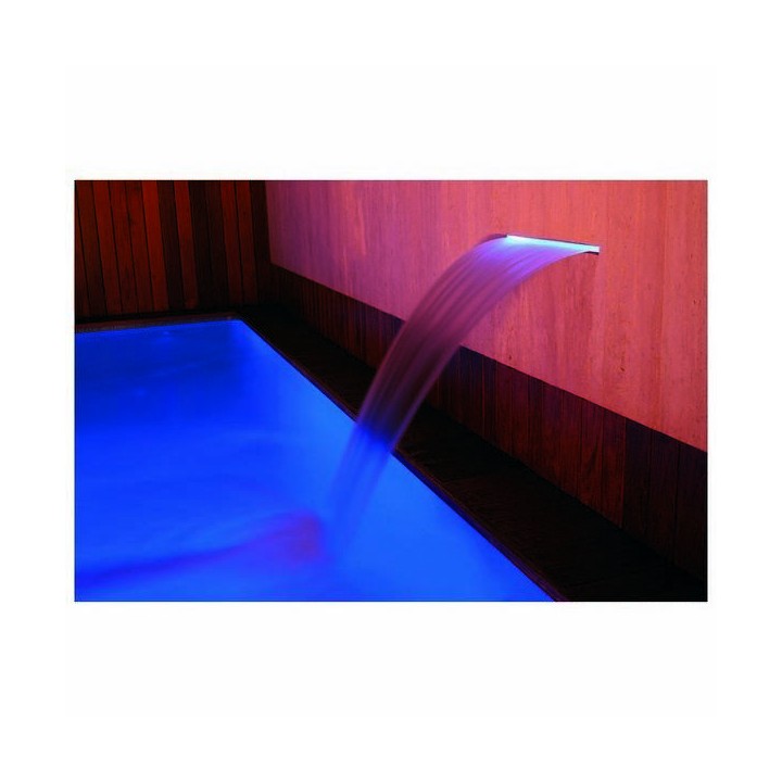 Luminaria de Exterior Christer PERIMETER LED 8W RGB 50cm Inox