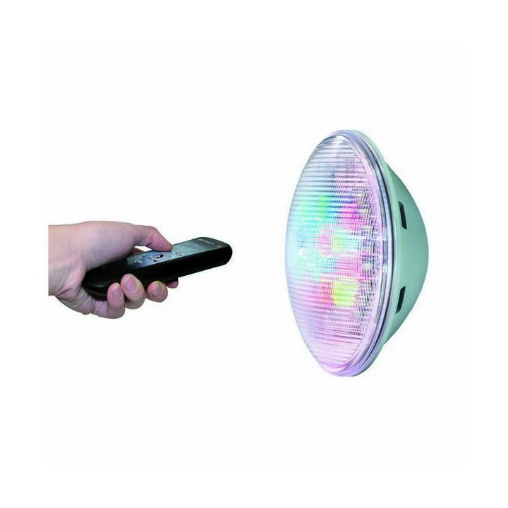 Kit 1 lámpara PAR56 RGB 27W Wireless + Mando