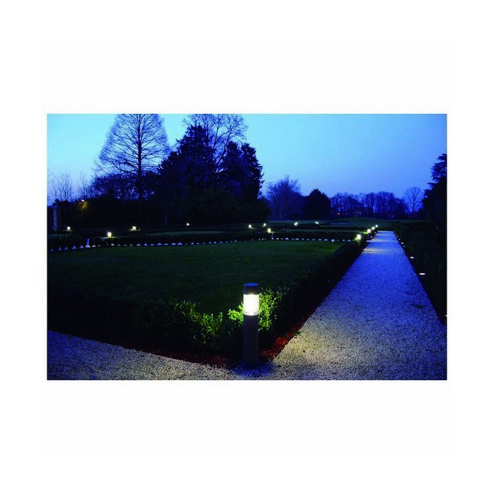 Baliza para Exterior MINOR-PLUS IP55 26W G24 d3 Transparente Negro
