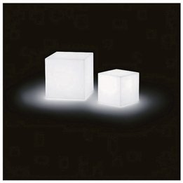 Luminaria de Exterior Christer BLOCK IP55 E27 33W 43x43cm Blanco