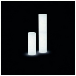 Luminaria de Exterior Christer CYLINDER IP55 E27 33W 130cm Blanco