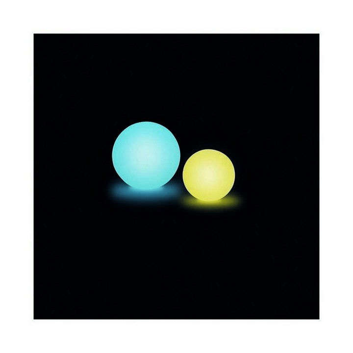 Luminaria de Exterior Christer BALLOON-RGB IP55 LED 3W RGB Ø50cm Blanco