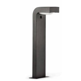 Baliza de Aluminio Iny. KLAMP para Exterior color Gris Oscuro para suelo