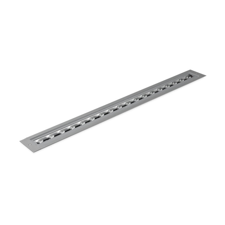 Luminaria Sistema lineal IP65-IP67 Convert Recessed 1000mm LED 45.7 Blanco cálido - 3000K ON-OFF Gris 3522lm Leds C4 55-E109-34-