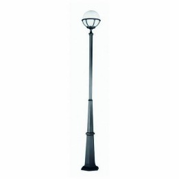 Columna para Farolas 1L. ROUND IP44 E27 Antracita