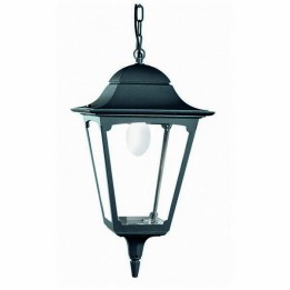Lámpara Colgante para Exterior QUADRA IP44 E27 Antracita