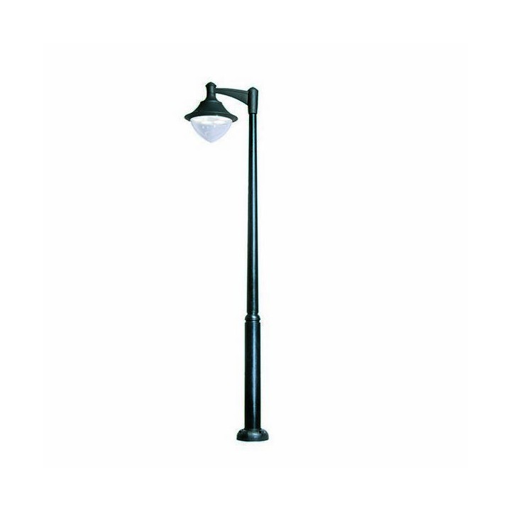 Cabezal para Farolas GUNTHER Ø48 IP65 GX53 Negro