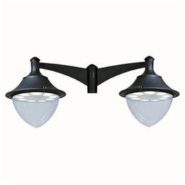 Cabezal para Farolas 2L. GUNTHER Ø48 IP65 GX53 Negro