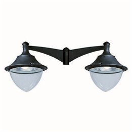 Cabezal para Farolas GUNTHER Ø48 IP65 E27 2x70W Negro