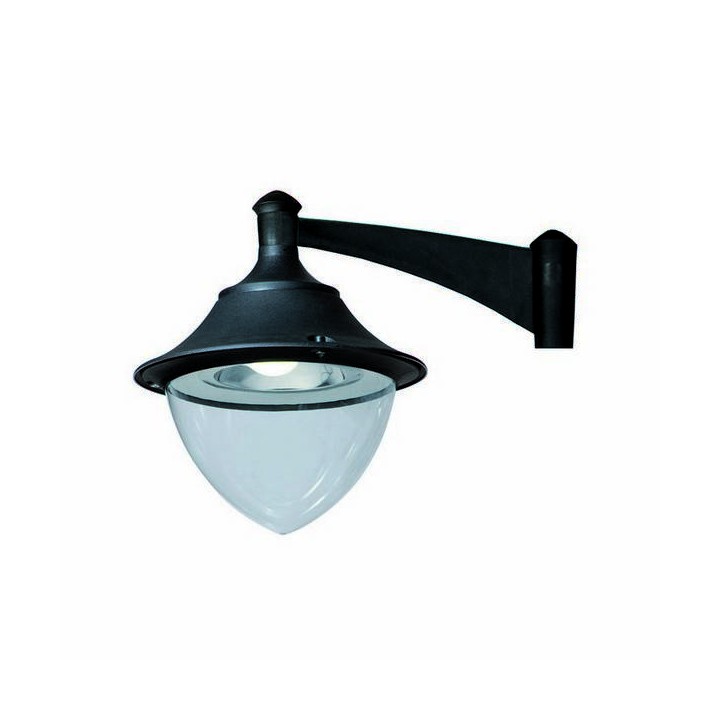 Cabezal para Farolas GUNTHER Ø60 IP65 E27 70W Negro