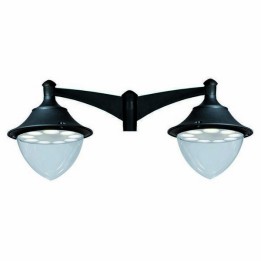 Cabezal para Farolas 2L. GUNTHER Ø60 IP65 GX53 Negro