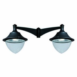 Cabezal para Farolas GUNTHER Ø60 IP65 E27 2x70W Negro