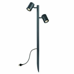 Piqueta MANLY IP44 LED 2x5W 2x300lm 4K Antracita