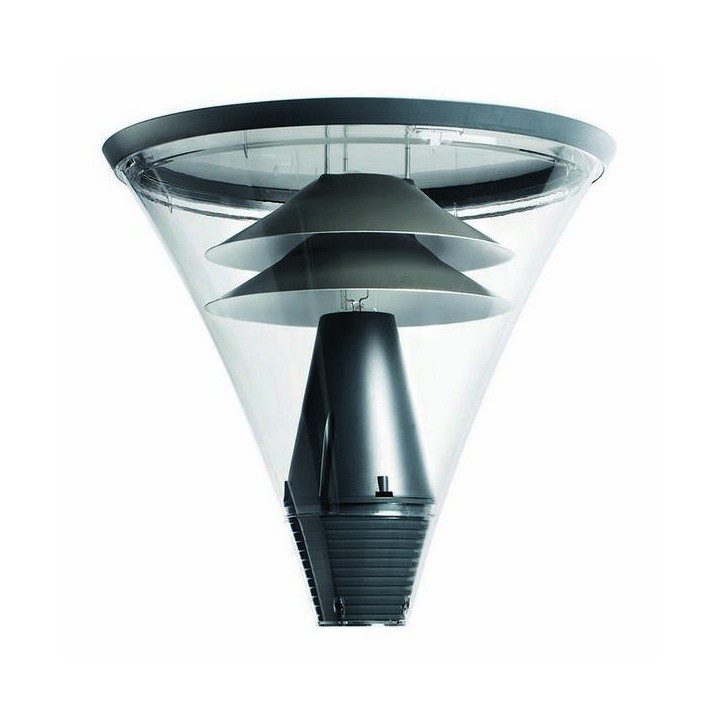 Cabezal para Farolas VICO IP66 E27 70W Antracita