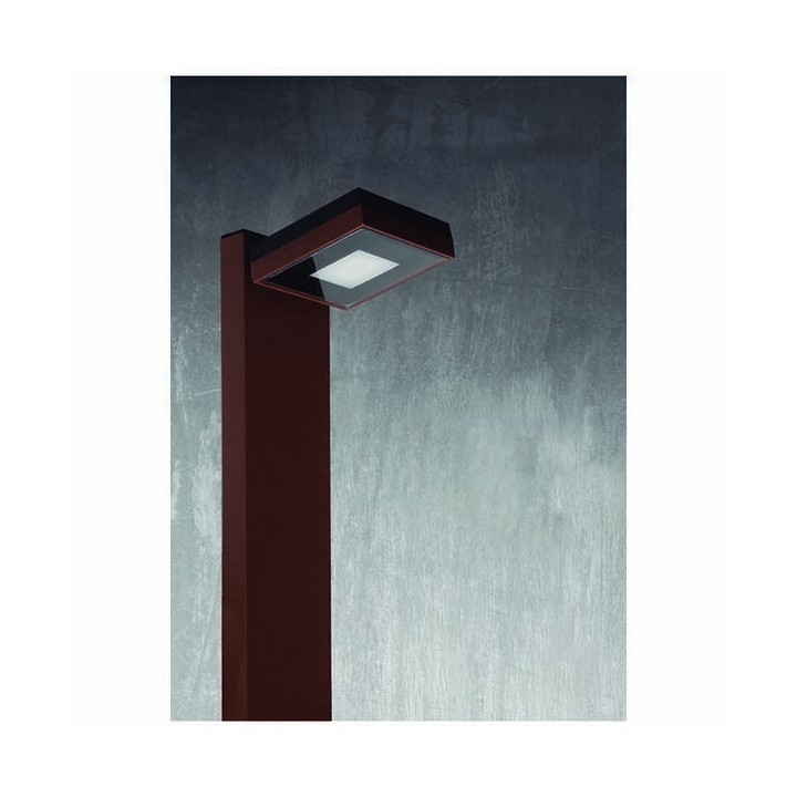 Baliza para Exterior VIENA SQ IP65 LED 4,3W 400lm 3K Negro