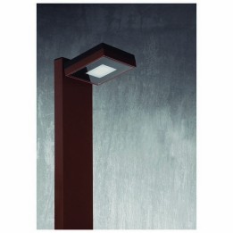 Baliza para Exterior VIENA SQ IP65 LED 4,3W 400lm 3K Marrón Oxido