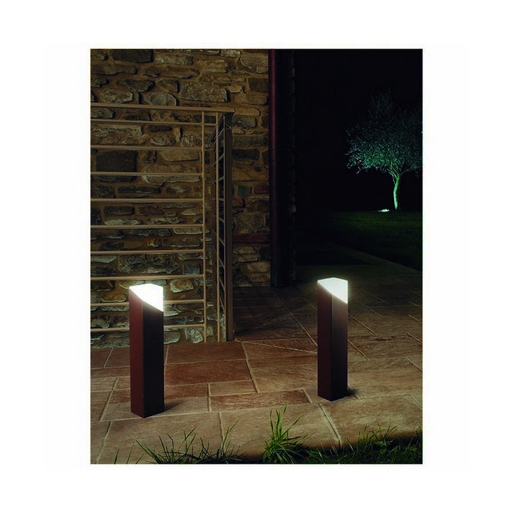 Baliza para Exterior ARISTIDE STEEL IP65 GU10 Antracita