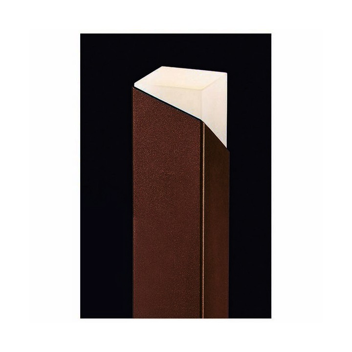 Baliza para Exterior ARISTIDE STEEL IP65 GU10 Marrón Oxido