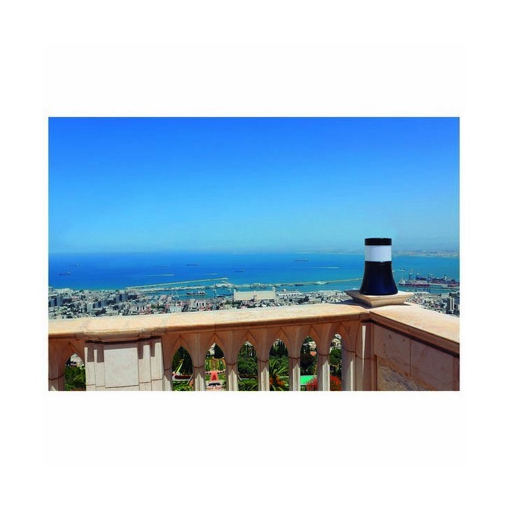 Baliza para Exterior MIRCO IP65 23W E27 negro