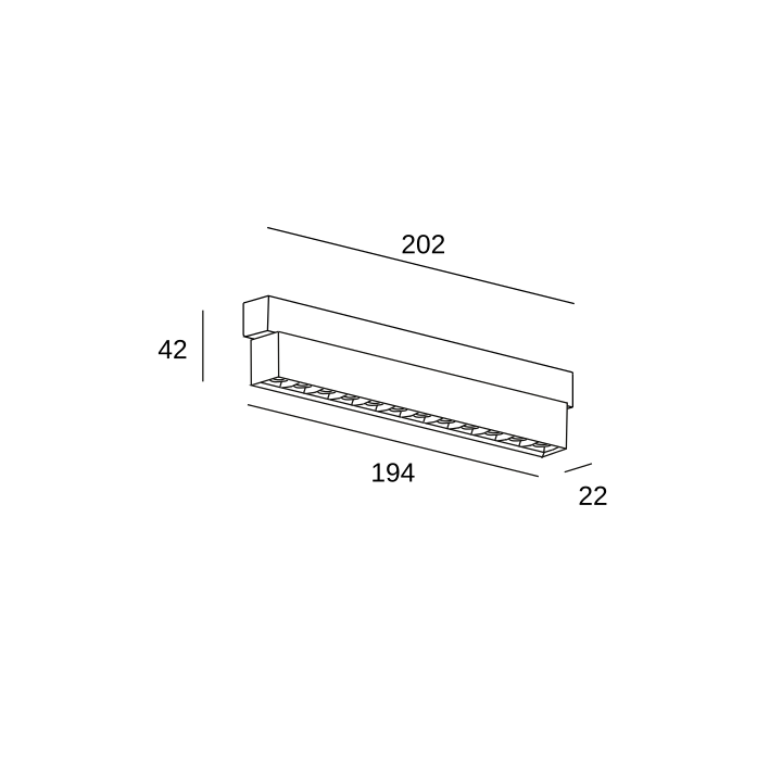 Lámpara BENTO low voltatge Bajo Voltaje 12W Blanco cálido - 3000K CRI 90 ON-OFF Negro 1025lm Leds C4 15-A044-60-00