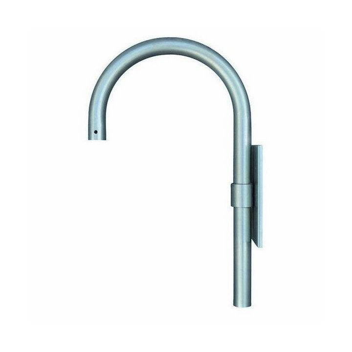 Brazo CITY ARCO sin Globo Zinc.
