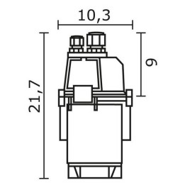 Transformador Remoto IP65 HQI 35W (max.10m)