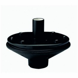 Soporte Negro IP55 E27 Ø20cm