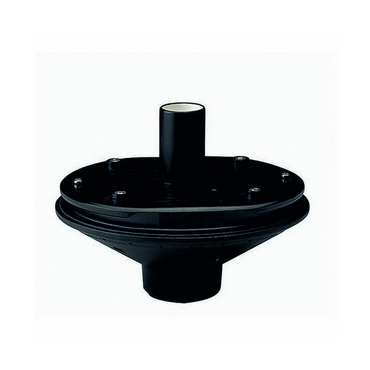 Soporte Negro IP55 E27 Ø20cm