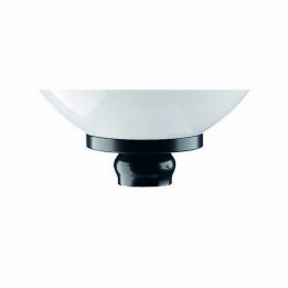 Soporte globo Ø40cm - poste 7,5cm E27 Negro