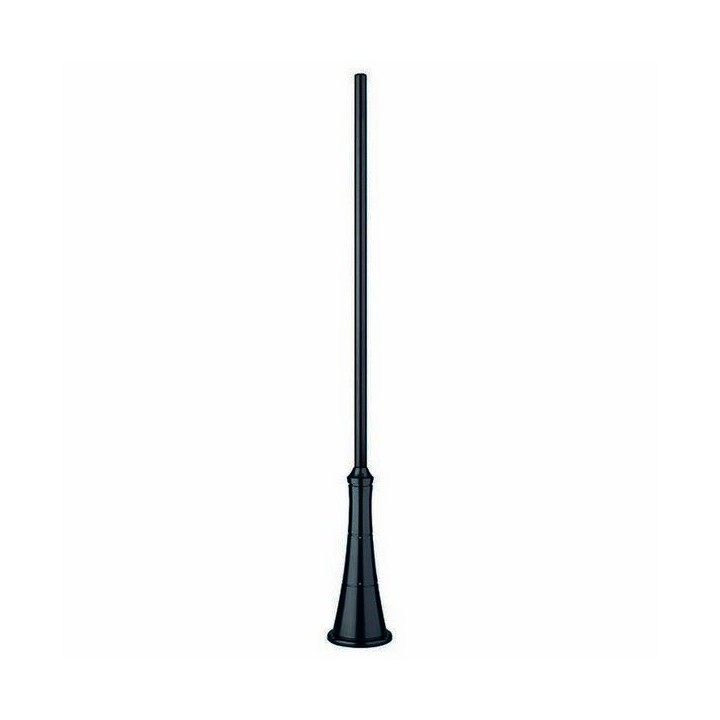 Columna para Farolas  Aluminio 250cm Ø60cm Negro